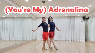 Youre My Adrenalina  Line Dance 유어 마이 아드레날리나  라인댄스 [upl. by Notnef380]