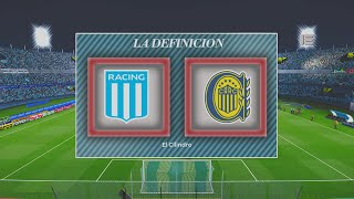 SUPERLIGA ARGENTINA 19961997 Racing Club vs Rosario Central J1SIMULACIÓN  PES2021 1440p [upl. by Osborn177]