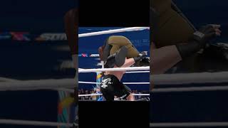 Brock Lesnar vs Omos Extreme Rules wwe2k24 [upl. by Arel298]