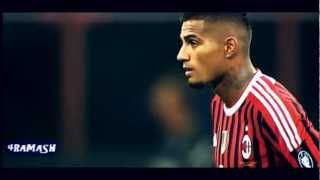 Kevin Prince Boateng the best player of AC Milan HD [upl. by Dilly]