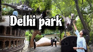 Delhi park 🏞️ st vlog 10 [upl. by Leventhal222]