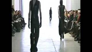 Yves Saint Laurent Homme fall winter 2000 2001  part 1 [upl. by Fallon]