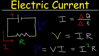 Electric Current amp Circuits Explained Ohms Law Charge Power Physics Problems Basic Electricity [upl. by Ardnuaek]