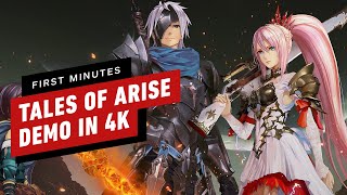 First 22 Minutes of Tales of Arise Demo in 4K [upl. by Gnouc46]