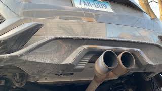 10th gen civic muffler delete hatchback sport [upl. by Pizor]