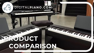 Yamaha P145 vs Yamaha P225  Digitalpianocom [upl. by Anerev]