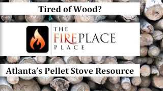 Pellet Stoves Atlanta  The Fireplace Place [upl. by Eelyah]