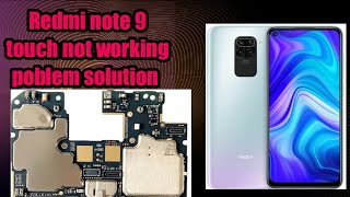 Redmi note 9 touch not working problem solution 📲📲 [upl. by Nnylasor]