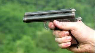 Shooting the Frommer Model 1912 quotStopquot  a Hungarian 32acp pistol [upl. by Ecydnarb]