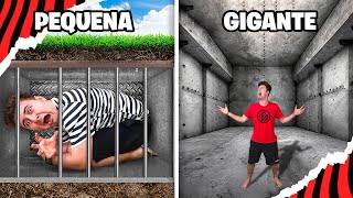 PRISÃO PEQUENA vs PRISÃO GIGANTE [upl. by Cchaddie]