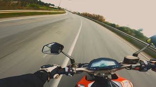 ZONTES U125 20  UNCUT ON CONTRY ROADS  BLACKWIDOW EXHAUST 4k [upl. by Rebmaed376]