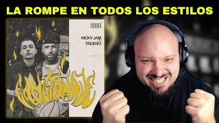 Cangrinaje  Nicky Jam x Trueno  BATERISTA REACCIONA  Nacho Lahuerta [upl. by Aisnetroh]