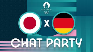 Japan v Germany  Womens Olympic Basketball Tournament Paris 2024  Chat Party ⚡🏀 [upl. by Ahseinaj926]