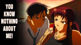 No going back now for Rock and Revy Black Lagoon epic scene part1 [upl. by Asin472]