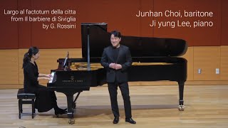 Largo al factotum della citta  Junhan Choi baritone [upl. by Cj]