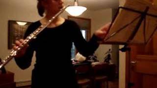 1st Movement of Pergolesis Concerto for flute and piano [upl. by Leena858]