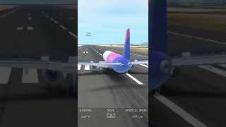 Califiquen mi aterrizaje de Airbus a321 wizz air infiniteflight butter [upl. by Benji794]