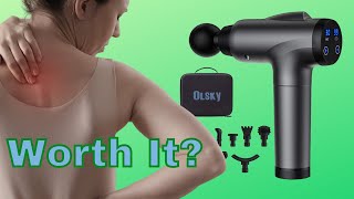 The Best Deep Tissue Massage Gun Our Olsky Massage Gun Review Reveals All [upl. by Denni]