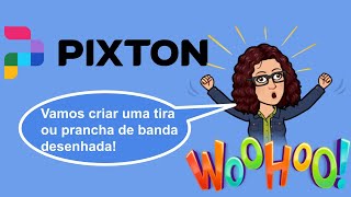 Como usar o Pixton para fazer uma tira ou uma prancha de banda desenhada [upl. by Nirret]