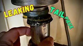 How to fix a leaking kitchen sink tailpiece ￼ [upl. by Meggs717]