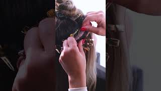 6D Hair Extensions Installation Tutorial [upl. by Lynde192]