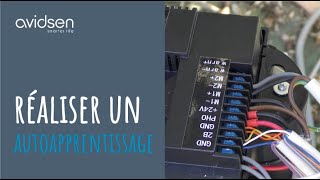 Comment faire lautoapprentissage pour 1 motorisation battante 24V Avidsen [upl. by Atinrahc]