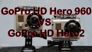 GoPro HD Hero 960 vs GoPro HD Hero2 [upl. by Enyawad]