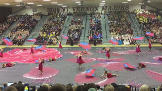 JMU Nuance Winterguard 2016  quotRoses in Bloomquot [upl. by Alina]