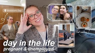 a cozy fall vlog pregnant amp unemployed [upl. by Nevla]