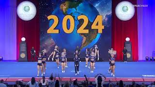 Twist amp Shout Diamonds  Finals The 2024 Cheerleading Worlds WITH SOUND [upl. by Allisirp]