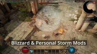 Titan Quest II PS5XSXPC Storm Mastery Cyclone Skill amp Modifiers [upl. by Pyotr17]