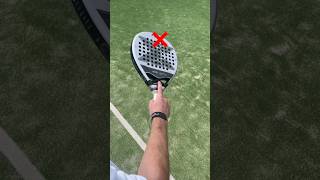 HOW to hold your padel racket padel padeltips [upl. by Houghton421]