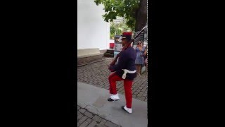 Soldado do exercito Brasileiro forte de Copacabana Rio de Janeiro Brasil [upl. by Dela]