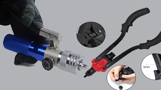 HVAC Hydraulic SWAGING Tool Kit  HIFESON rivet nut tool Insert Manual [upl. by Heigl991]