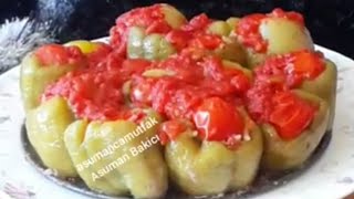 Kilitli Kek Kalıbında Kıymalı Dolma TarifiYapımı Sesli Anlatım Yemek Tarifi [upl. by Nelaf]