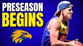 The Eagles return for AFL 2025 Preseason Training [upl. by Essilem]