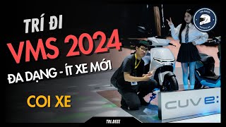 MÌNH ĐI TRIỂN LÃM XE LỚN NHẤT VIỆT NAM VMS 2024 HONDA RA XE MÁY ĐIỆN CHƯA CÓ SH  TRÍ ĐÊ MOTOVLOG [upl. by Aidin]