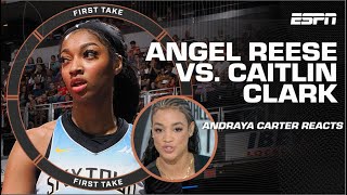 Andraya Carter amp Stephen A Smith address Angel Reese’s Flagrant 1 vs Caitlin Clark  First Take [upl. by Garcia922]