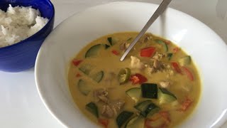 Kuchnia tajskapikantne zielone curry [upl. by Babcock]