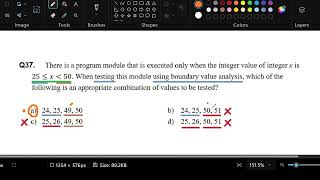 PhilNITS April 2024A FEQ37 Boundary Value Analysis  Answer with Explanation [upl. by Euqirrne]