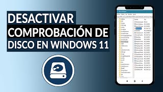 ¿Cómo Desactivar la Comprobación de Disco en mi PC con Windows 11 [upl. by Aicssej]