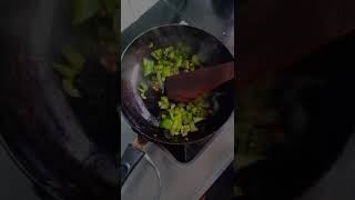 food capsicum dry fry [upl. by Grory]