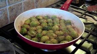 VITOS ITALIAN CUCINA CAVOLINI  BRUSSEL SPROUTS amp Recipe [upl. by Nita531]