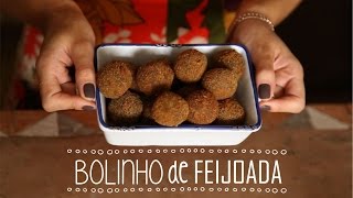 Como Fazer BOLINHO DE FEIJOADA  Receita 38 TORRADA TORRADA [upl. by Christen468]