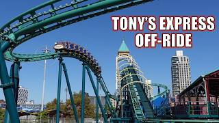 Tonys Express OffRide Footage Luna Park NYC Zamperla Family Coaster  NonCopyright [upl. by Alletnahs881]