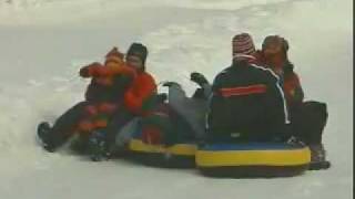 Glissades sur tube MontTremblant snow tubing centre [upl. by Renata503]