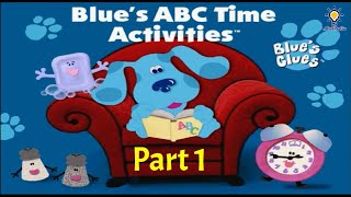 ABCs  Alphabet Maze  Blues ABC Time Activities Full Game Part 1 1999 learning toddler abcd [upl. by Ryann]