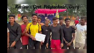 Tournament Review for Government Polytechnic Durg [upl. by Hinch]