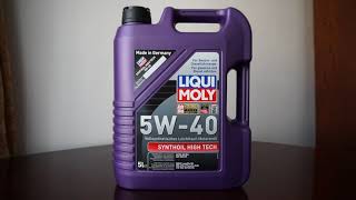 Liqui Moly Synthoil High Tech 5W40 review [upl. by Delmor]