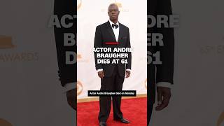 Brooklyn NineNine actor Andre Braugher dies at 61 [upl. by Yema]